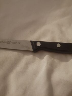 Wusthof Black-Handled Stainless Steak Knife